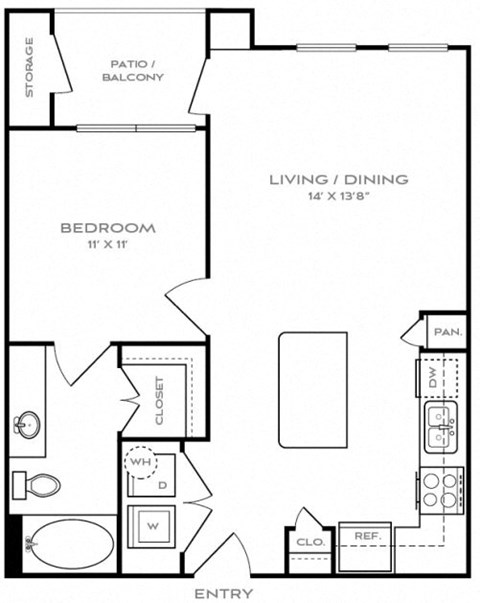 4100 Northern Cross Blvd Studio-3 Beds Apartment for Rent - Photo Gallery 12
